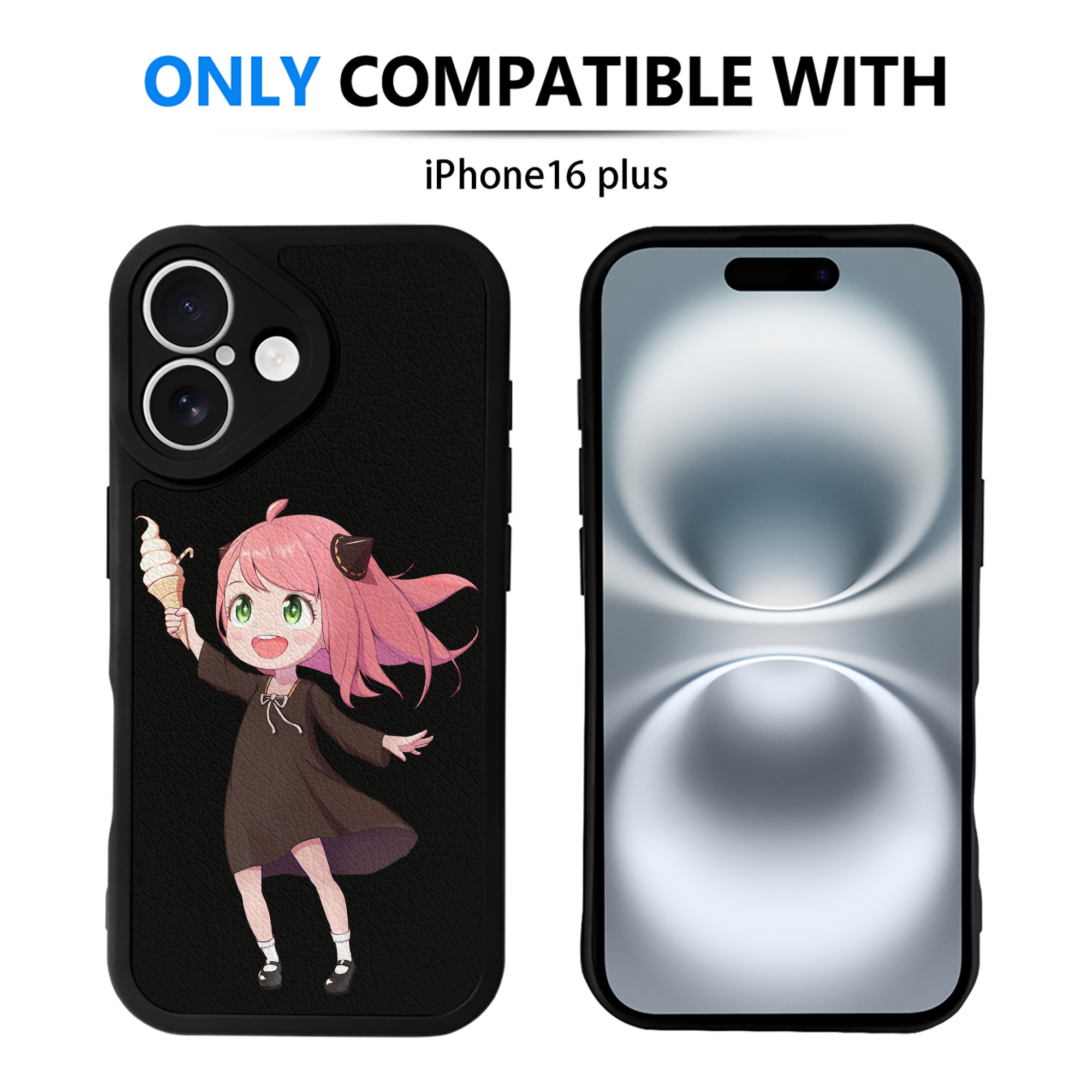 （画像用） SPY×FAMILY间谍家家酒 【iPhone 16シリーズ対応】シリコンスマホケース（レザー調） 材質：シリコン